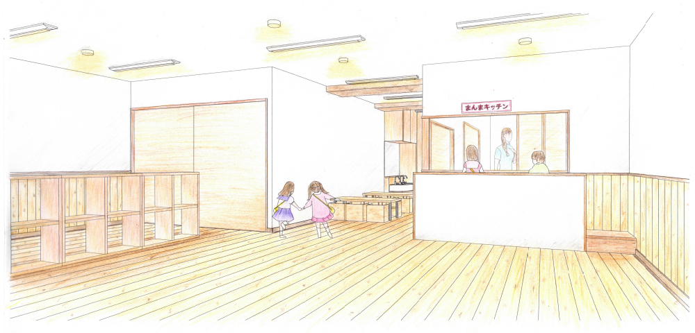 完成イメージパース